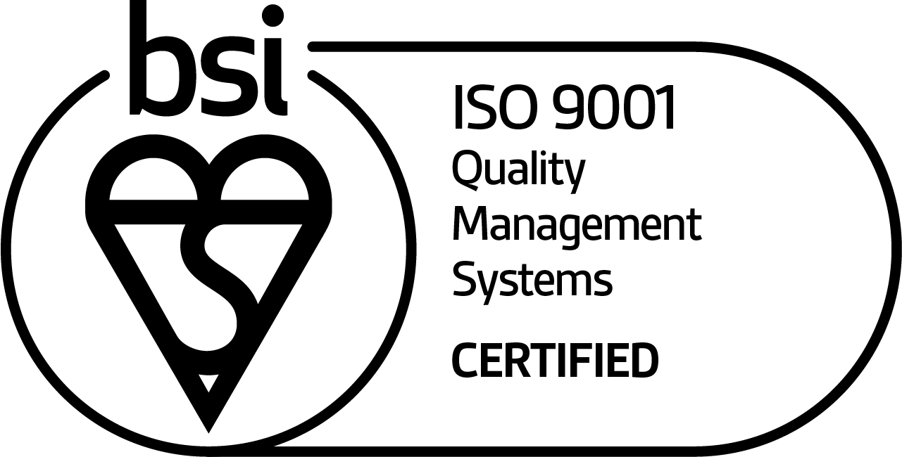 ISO 9001 certified quality management systems mark of trust